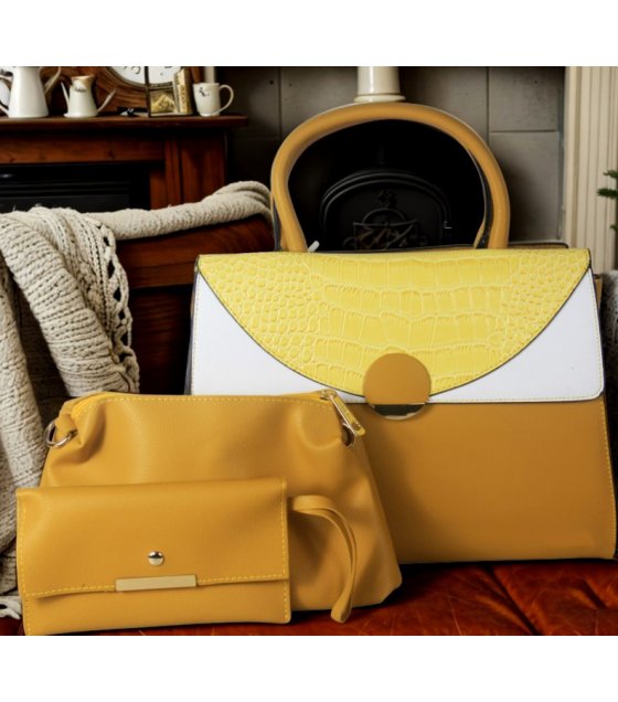 H1567 - Stylish Casual 3pc Handbag Set